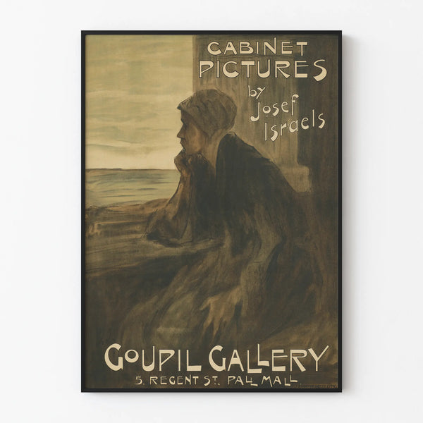 Poster Cabinet Pictures by Josef Israels - Vintage Wall Decoration