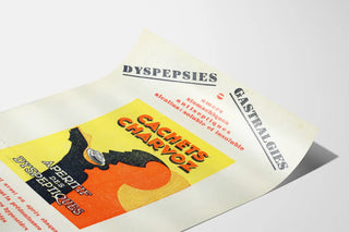 Vintage Poster Cachets Charvoz for Dyspepsies and Gastralgias