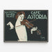Decorative Poster Café Astoria at Potsdamer Platz — framed artwork on a wall