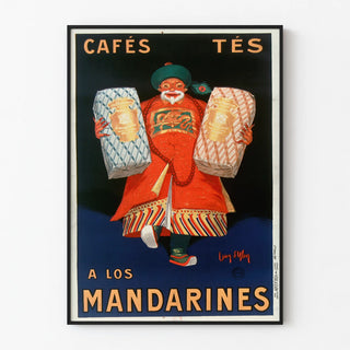 Vintage poster of Cafés et Thés at Los Mandarines