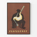 Decorative Poster Jazz and Music Flatulence