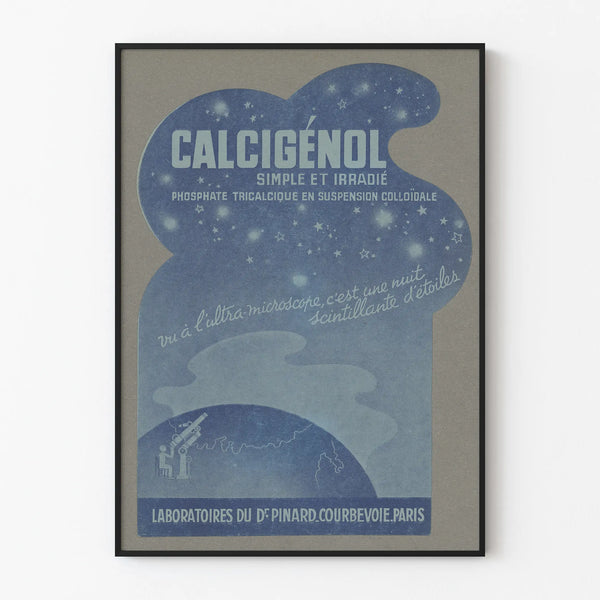 Vintage Poster Calcigénol Laboratories of Dr. Pinard