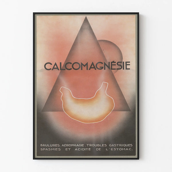 Vintage Poster Calcomagnésie Wall Decoration Medical
