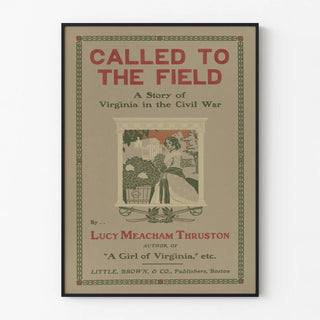 Vintage Poster Called to the Field Civil War Virginia