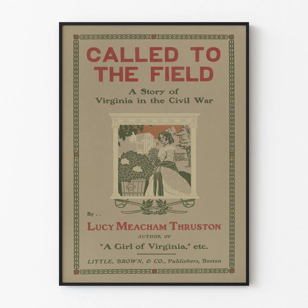 Vintage Poster Called to the Field Civil War Virginia