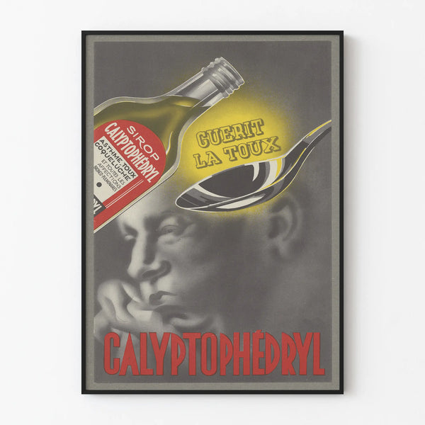 Vintage poster for Calyptophédryl cough syrup