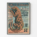 Vintage Poster of Le Monde Before the Creation of Man by Camille Flammarion