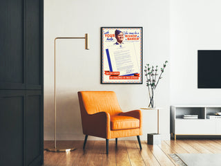 Canadian Vintage Industrial Poster - Ralph P. Bell Letter Challenge