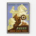 Vintage Canadian Military Enlistment Poster