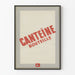 Retro Decorative Poster Canteen Bottle