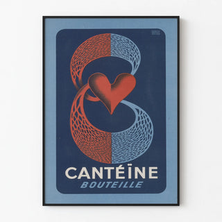 Vintage poster Cantéïne Bottle by Francis Prompt