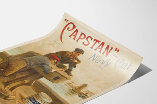 Vintage poster Capstan Navy Cut by W.D. & H.O. Wills