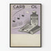 Vintage Carbagol Marine Advertising Poster