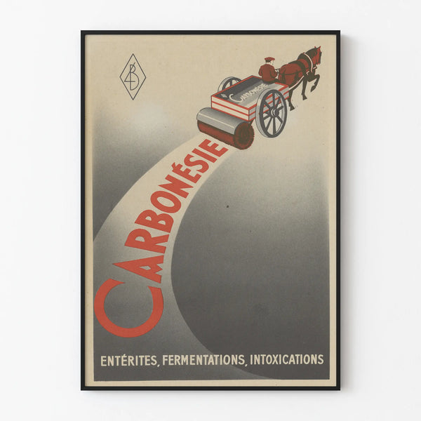 Vintage Carbonsie Poster for Vintage Wall Decoration