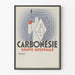 Vintage poster Carbonésie for intestinal flu