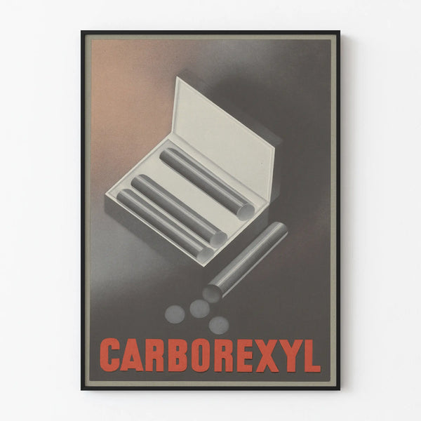 Vintage Carbroexyl Poster Retro Wall Decoration