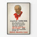 Vintage poster of Cardinal Mercier calling for food conservation