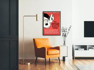 Vintage Patriotic Poster Careless Talk Costs Lives