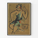 Decorative Poster of Dancer Carina Ari