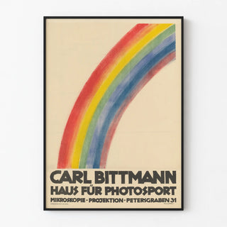 Vintage poster Carl Bittmann House for Photography
