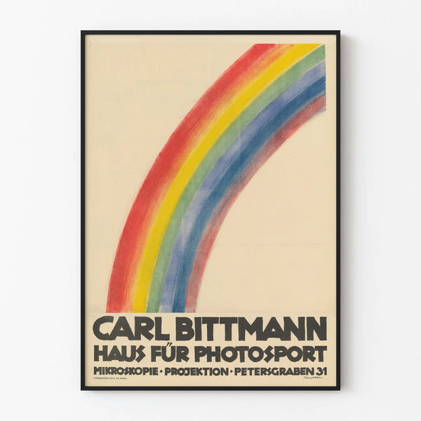 Vintage poster Carl Bittmann House for Photography