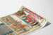 Vintage poster for the Carl Hagenbeck exhibition: Indian Hindu colony