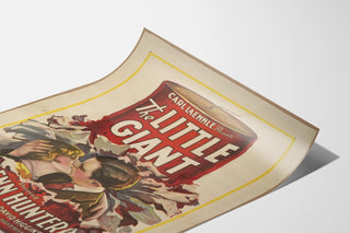 Vintage poster The Little Giant with Glenn Hunter and Edna Murphy