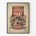 Vintage poster The Little Giant with Glenn Hunter and Edna Murphy