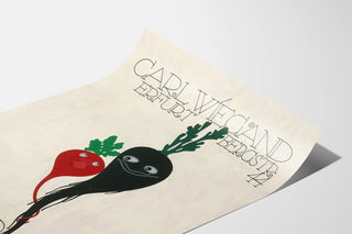 Carl Wiegand Samenhandlung Poster - Vintage Vegetable Design