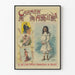 Vintage poster of Carmen d'Assilva, young playwright