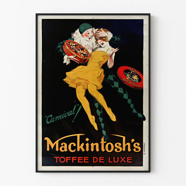 Vintage Mackintosh's Toffee Deluxe Poster