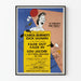 Vintage poster for musical theater Fade Out Fade In