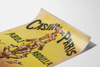 Vintage Poster Casino de Paris Abdj Abdulla