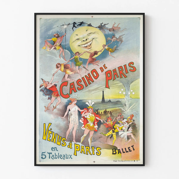 Vintage Poster Casino de Paris Venus in Paris Ballet