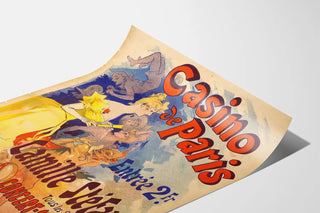 Vintage poster of Casino de Paris concert, show, dance, Camille Stéfani