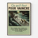 Vintage Canadian War Poster What It Takes to Win