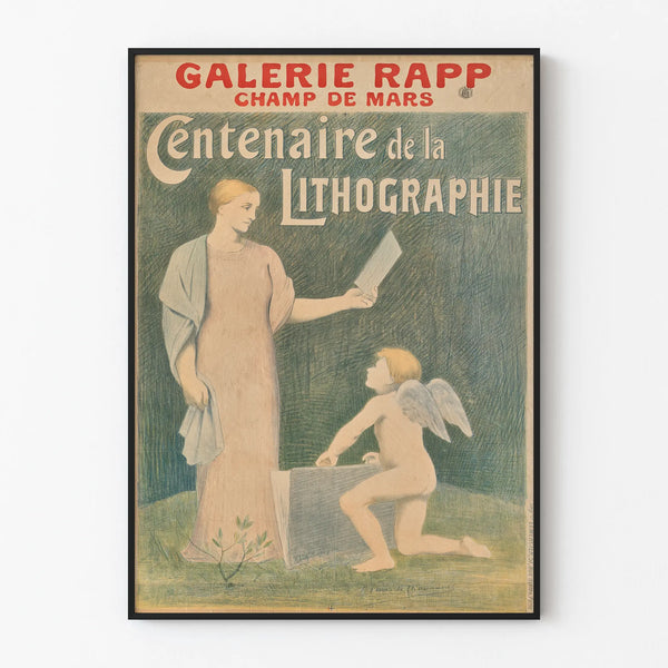 Centenary Poster of Lithography Galerie Rapp