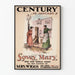 Vintage poster Century for January - Lovey Mary and Mrs. Wiggs