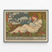 Vintage Poster Century Magazine - Midsummer Holiday Issue — framed artwork on a wall