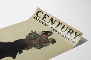Vintage Poster Century Midwinter Fiction Number