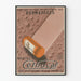 Vintage Poster of Gouttes de Cethocal for Dermatosis