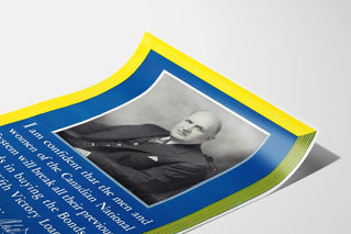 Canadian National Railways Poster - Leadership Declaration