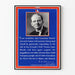 Vintage Canadian Pacific Railway Company Poster - Portrait and Historical Message