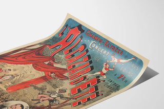 Vintage poster of the Summer Alcazar - Concert at the Champs-Élysées