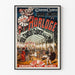 Vintage Poster of the Grand Concert of the Clock at the Champs-Élysées