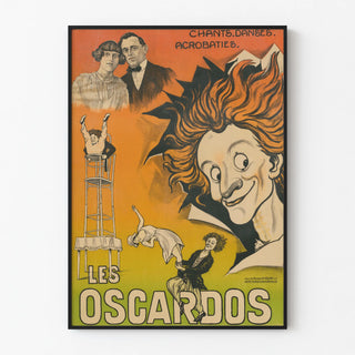 Vintage Poster Les Oscardos - Songs, Dances, and Acrobatics