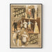 Vintage poster of Miss Maude Adams in The Little Minister