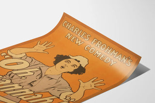 Vintage poster Oh Susannah, comedy by Charles Frohman