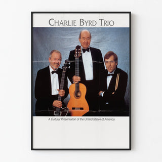 Charlie Byrd Trio Poster - Classic Jazz Wall Decoration