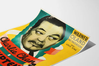 Vintage Charlie Chan Poster in Egypt